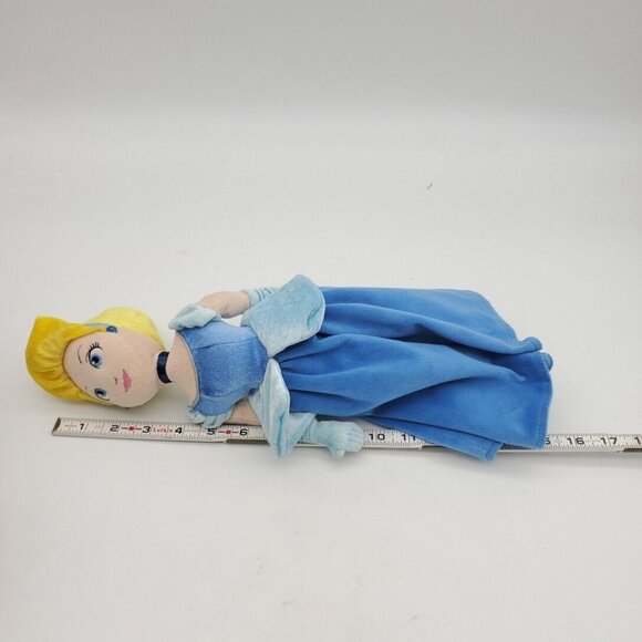 Disney Soft Cinderella Plush Princess Doll Disney 16" Bedtime Travel Toy - Picture 4 of 4